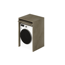 [AZ25246] Mobile coprilavatrice con ripiano scorrevole colore Argilla H105x71x65cm