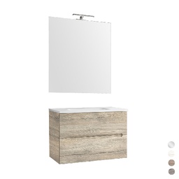 [DFLEX-142-DMA70-RN] Mobile sospeso rovere nodi 70 cm