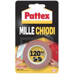 [047783] Nastro adesivo Millechiodi 19mmx1,5m di Pattex