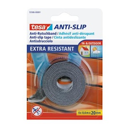 [1906982] Nastro antiscivolo Tesa di alta qualità, resistente e sicuro, con spessore di 0,6 mm e lunghezza di 20 mt.