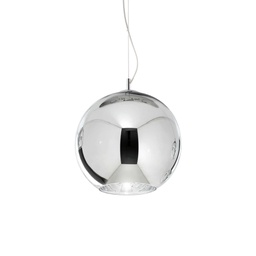 [8021696250304] Nemo Lampada Sospensione D200 Cromo H430-2180mm