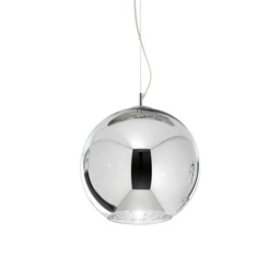 [8021696250335] Nemo Lampada Sospensione D300 Cromo H525-2275mm