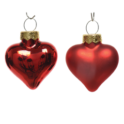 [20035387] Pendagli cuore rosso assortiti