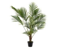 [20041787] Pianta Palma in plastica con vaso 50x50x125h cm