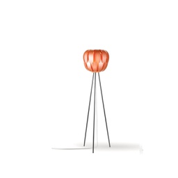 [QN/3P/165/COP] Piantana Treppiedi Copper in Metallo Cm. 42 x 165h