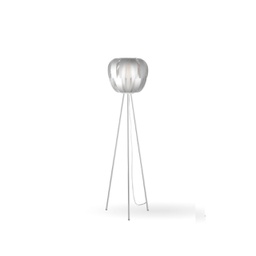 [QN/3P/165/SVR] Piantana Treppiedi Silver in Metallo Cm. 42 x 165h