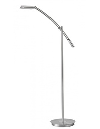 [TRIO420810107] Piantana Verona Led 12W H126 cm Nichel Trio Lighting