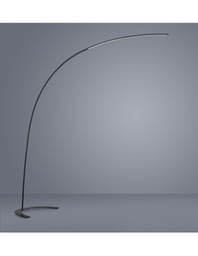 [TRIO427511802] Piantana ad Arco Shanghai Led 18w Dimmerabile Nero Trio Lighting