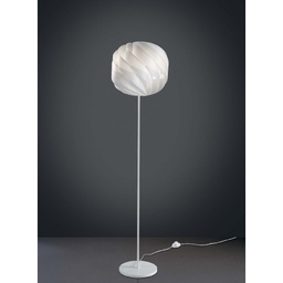 [GL/T/170/W] Piantana base e stelo in metallo GLOBE Bianco diametro 40x h170 cm