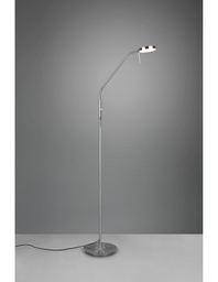 [TRIO423310107] Piantana da Studio Monza Led Touch Dimmer Nichel Trio Lighting