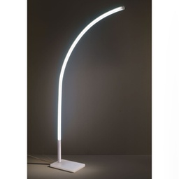 [LAZER/T/190/PLB] Piantana in Metacrilato Bianco Opalino Cm. 70 x 24 x 192h