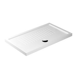 [DFLEX-179-G06120-7290] Piatto Doccia Rettangolare In Ceramica H. 6