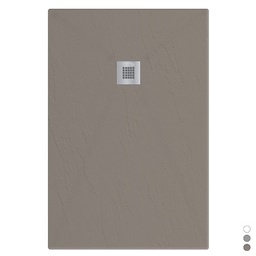 [DFLEX-179-LER-B080160] Piatto doccia Estasi rettangolare - Bianco 80x160 cm