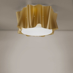 [FOLIO/P5/60/NGLD] Plafoniera 5 Luci New Gold Cm. 60 x 32h