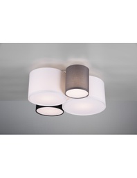 [TRIO693900417] Plafoniera Hotel 4xE27 Cilindri Multicolor L50cm Trio Lighting