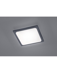 [TRIO620160142] Plafoniera Quadrata Da Esterno Trave Led IP54 Antracite 25x25 cm Trio Lighting