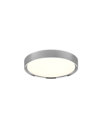 [TRIO659011806] Plafoniera Rotonda Clarimo Led Dimmerabile Cromo IP44 Ø33 cm Trio Lighting