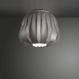 [QN/P/42/SVR] Plafoniera Silver Cm. 42 x 33h