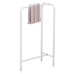 [8059591735428] Porta asciugamani in metallo Bianco DH52214 43x25x h78 cm