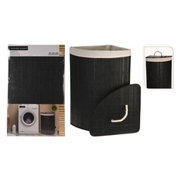 [DFL208592] Portabiancheria Angolare 'Javier' Colore Nero