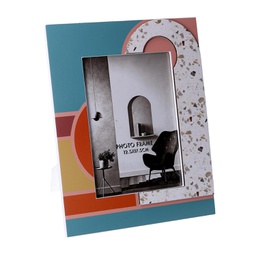 [V3332510000] Portafoto legno multicolor cm19,5x1,8h24,5