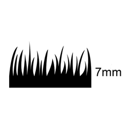 [8053323388524] Prato sintetico tappeto erba finto artificiale 7 MM 2X5 MT 48690
