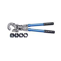 [DFLEX-317-T65001] Pressatrice manuale professionale con inserti TH 16/20/26/32