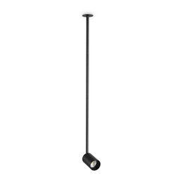[8021696296371] Proiettore Galileo H76 nero - D55xH765-805mm