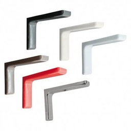 [029177] Reggimensola per arredamento - 24 cm - cromata galvanizzata