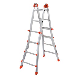 [DFL805211] Scala Multiuso 'Peppina' 4+4 Gradini - Cm 377