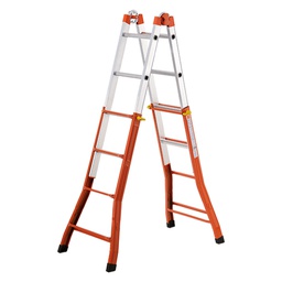 [DFL805180] Scala Multiuso 'Peppina' Media 4+4 Gr. Ap. Cm 377/Ch. Cm 115