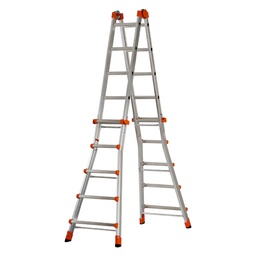 [DFL805210] Scala Multiuso 'Peppina' Media 4+4 Gr. Ap. Cm 377/Ch. Cm 115