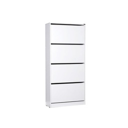 [EFFEZ84864] Scarpiera 4 ante a ribalta bianco 73x26xh.157 cm(SHC540BY1) EFFEZ