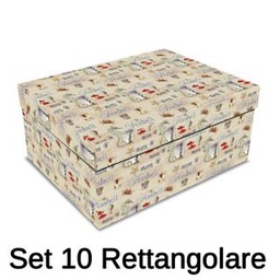 [V1217370000] Scatola cartone 1-10 salvagente rettangolare cm43x35h17