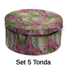[V1217160000] Scatola cartone 1-5 ibisco tondo cmø40,5h17,8