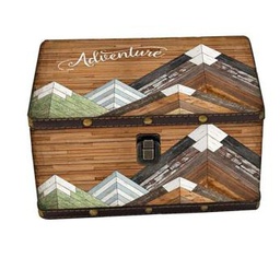 [V1224640000] Scatola cartone adventure marrone cm 26x18h14