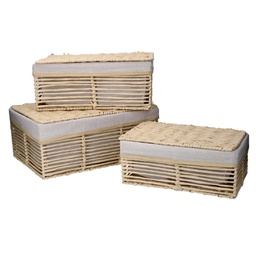[V1225710000] Scatola paper hilary 1-3 beige cm38x27h17