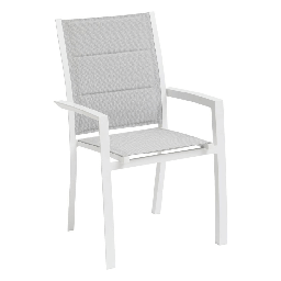 [2008842] Sedia Allure grigio ghiaccio/bianco