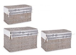 [B0402407] Set3 P.Oggetti Elegantly Rett Grigio