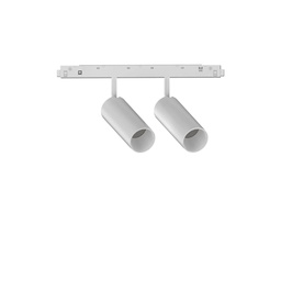 [8021696286389] Sistema Lineare EGO Track Double 24W 3000K DALI Bianco - L 190 x H 160 x P 40 mm