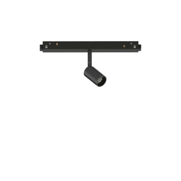 [8021696257617] Sistema Lineare EGO Track Single 03W 3000K On-Off Nero - L 190 x H 95 x P 25 mm