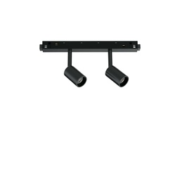 [8021696257624] Sistema Lineare nero L 190 x H 95 x P 25 mm