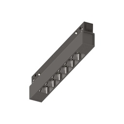 [8021696286051] Sistema Lineare nero L 192 x H 43 x P 22 mm