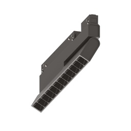 [8021696257846] Sistema Lineare nero L 283 x H 90 x P 22 mm
