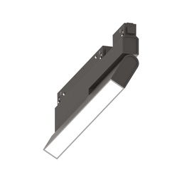 [8021696286112] Sistema Lineare nero L 284 x H 81 x P 22 mm