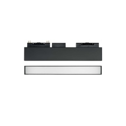 [8021696223025] Sistema Lineare nero L 305 x H 71 x P 35 mm