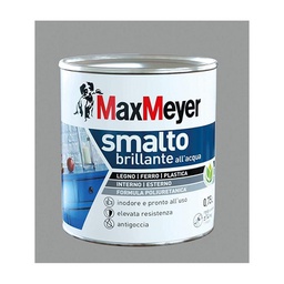 [1997430] Smalto Brillante ad Acqua Colore Grigio Pietra 0,75 L