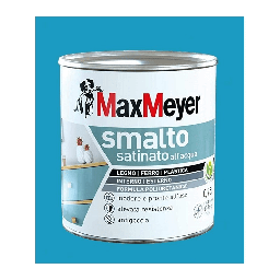[1997454] Smalto Satinato A Acqua Colore Turchese Fumo 0,75Lt