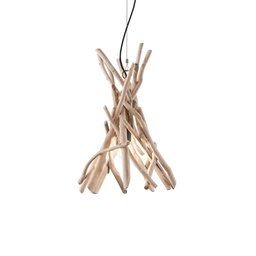 [8021696129600] Sospensione Driftwood D350 x H770-1300 mm