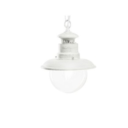 [SOV591/37] Sospensione E27  linea calipso  biancoargento